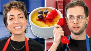 Corn Cheesecake vs. Creme Brulee
