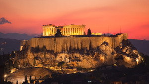 The birth of Athens