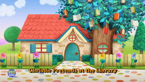 Chrissie Pretends at the Library