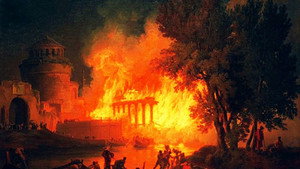 Rome is burning!