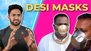 Indians Wearing Masks